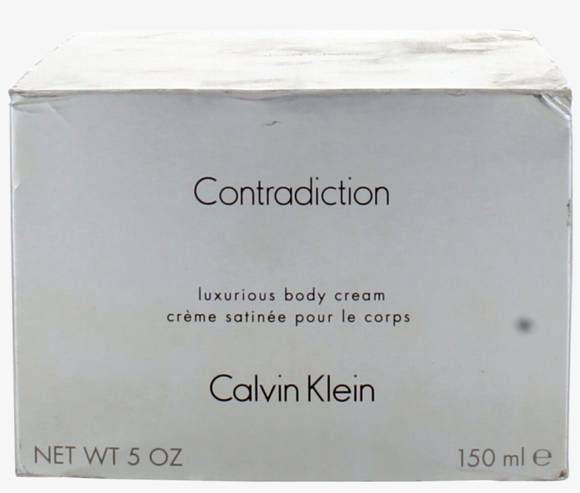 Contradiction By Calvin Klein For Women Luxurious Body - Calvin Klein, transparent png download