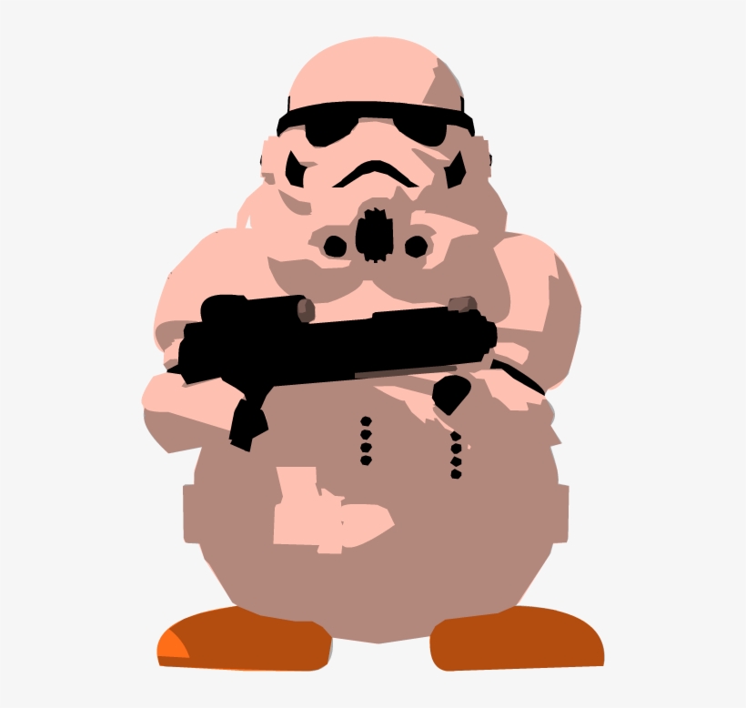 Star Wars Rebels Takeover Stormtrooper Sprite - Stormtrooper Sprite, transparent png download