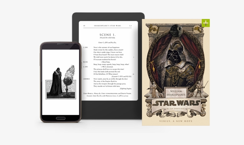 William Shakespeare's Star Wars - William Shakespeare Star Wars, transparent png download