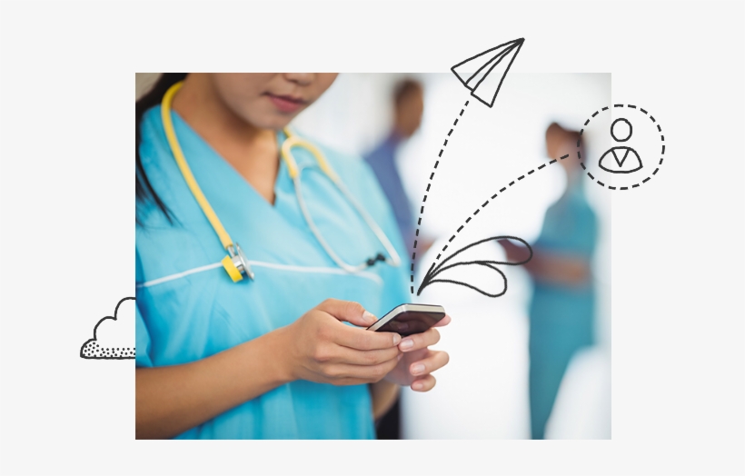 Is Texting Hipaa Compliant - Nursing Social Media, transparent png download