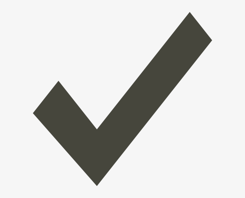 Check Clipart Black And White, transparent png download