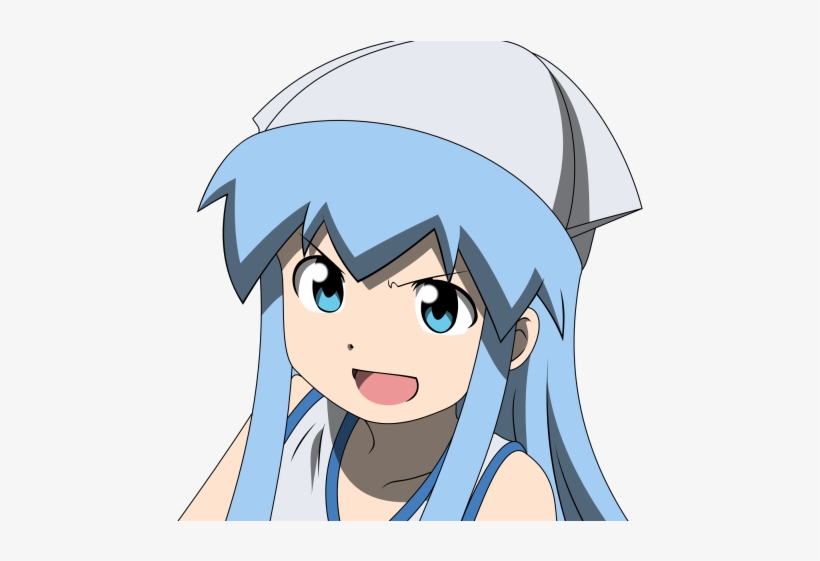 Squid Girl - Squid Girl Transparent, transparent png download