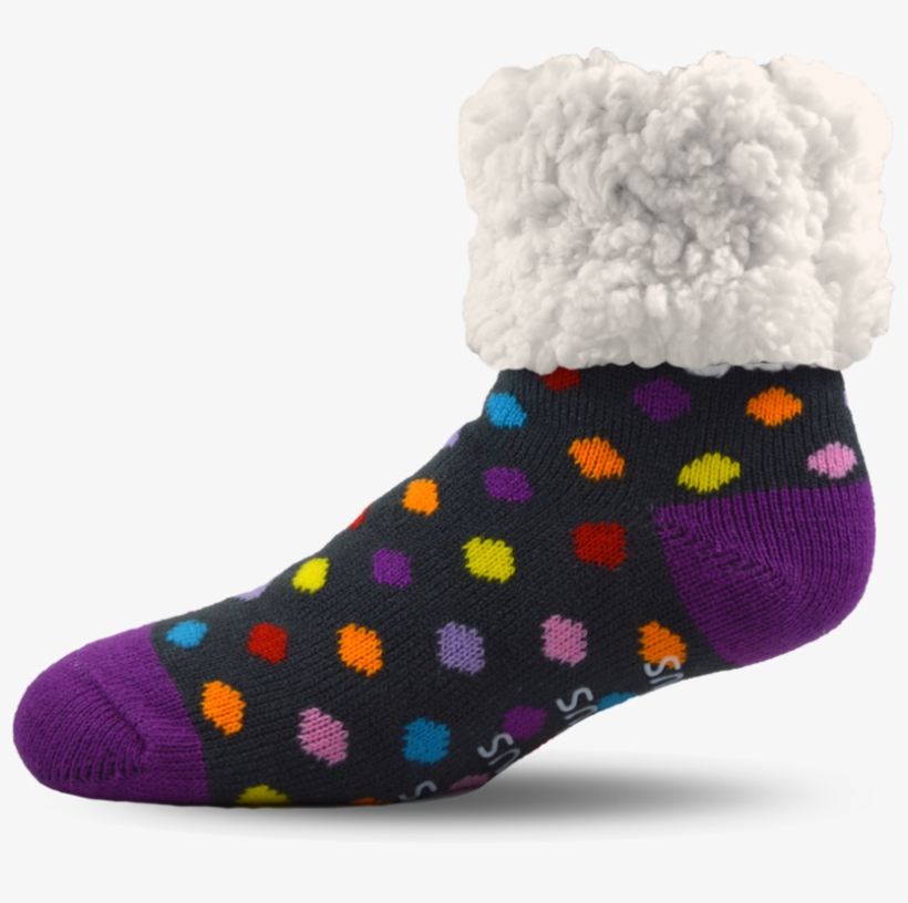 Polka Dot Party - Sock, transparent png download