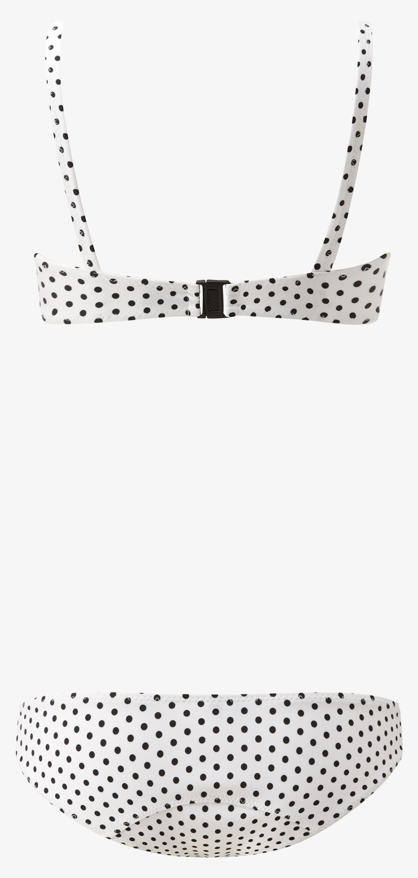Genevieve White Polka Dot Bikini - Polka Dot, transparent png download