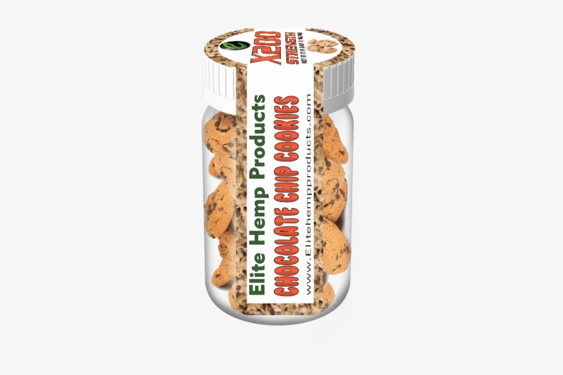 New X200 Cbd Infused Chocolate Chips Cookies - Chocolate Chip Cookie, transparent png download