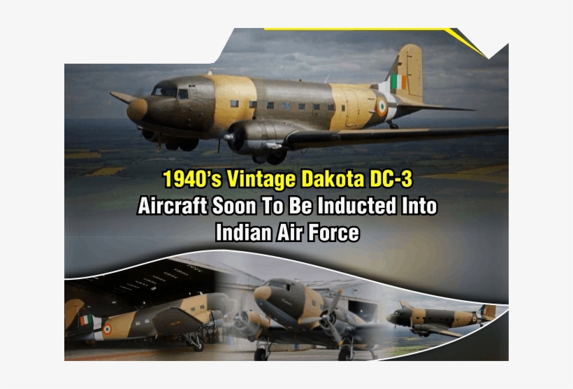 Iaf Vintage Flight Unit Dakota Dc - Boeing B-17 Flying Fortress, transparent png download