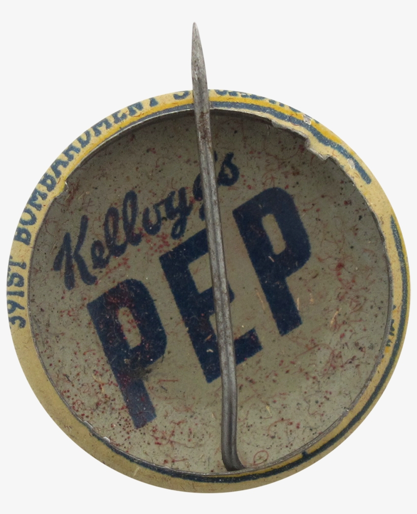 Kellog's Pep 391st Bombardment Squadron Button Back - Number, transparent png download
