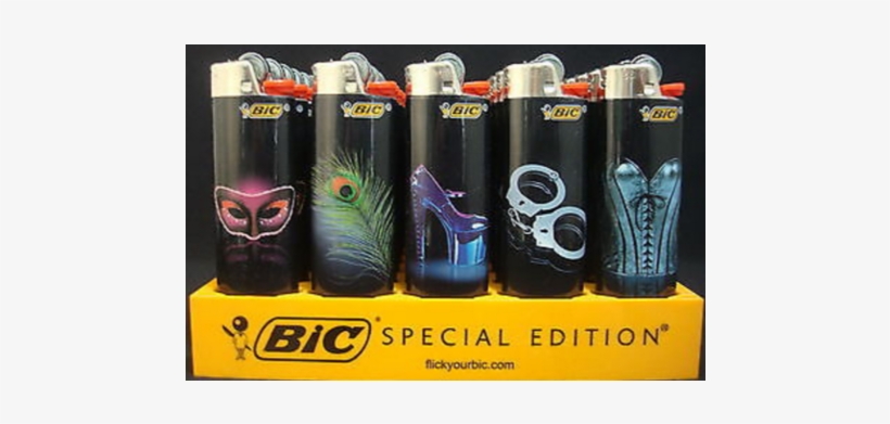 Bic Lighter Fantasy Design 50ct - Bic Full Size Lighters Special Oudoor Series - 5 Pack, transparent png download