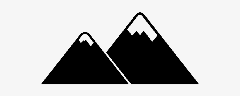 Cropped-mountains - Sign, transparent png download