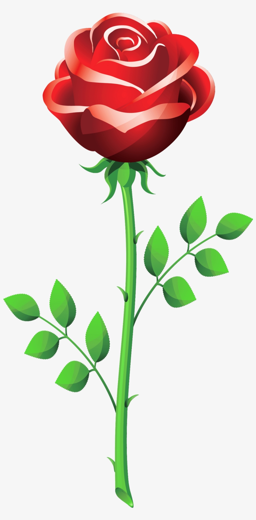 Rose Flower Vector Png, transparent png download