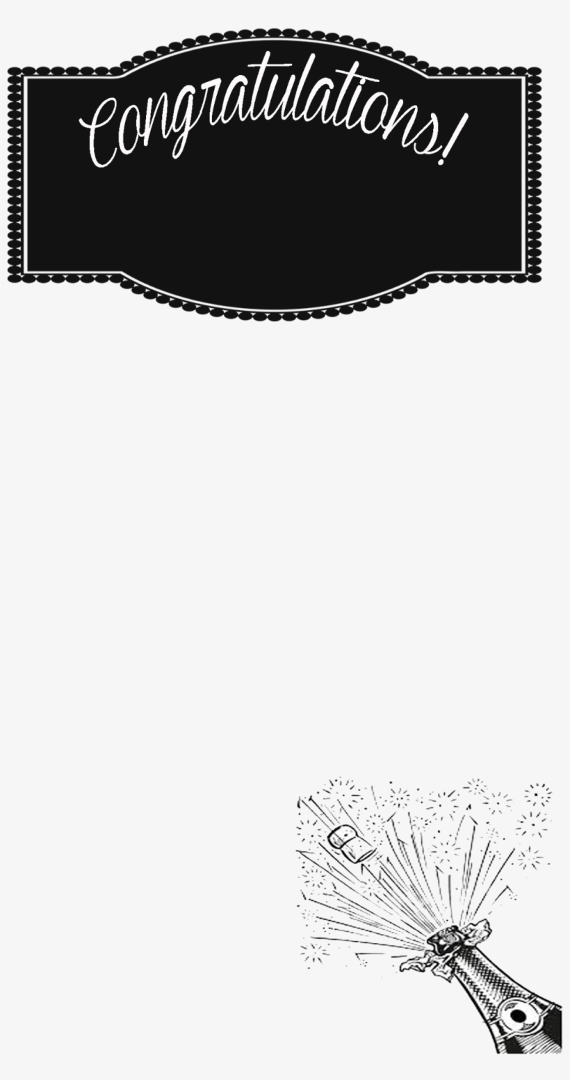 Champagne Pop - Drawing, transparent png download