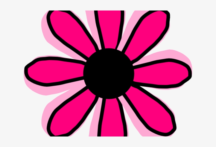 Gerbera Clipart Pink Daisy - Clip Art, transparent png download
