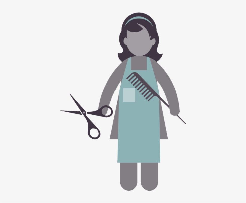 Hairdresser Transparent Images - Hairdresser, transparent png download