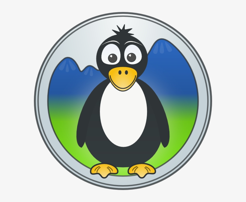 How To Set Use Penguin In The Mountains Clipart - Prostate Cancer Penguin Tile Coaster, transparent png download