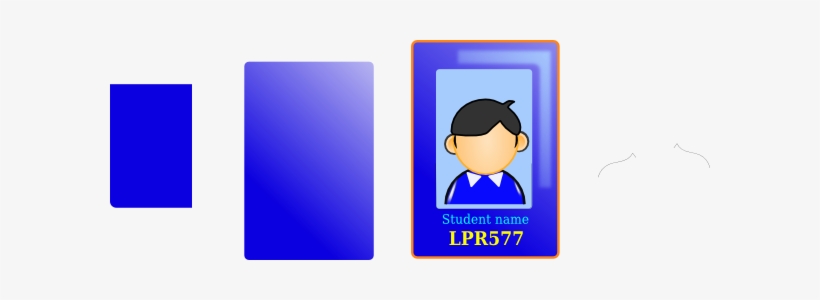 Student Id Clip Art - Id Picture Clipart, transparent png download