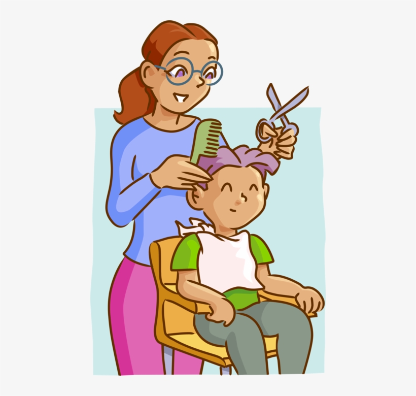 Vector Illustration Of Beauty Salon Beautician Barber - Hairdresser, transparent png download