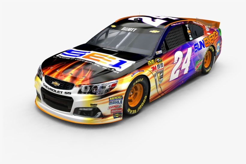 Elliott's Sunenergy1 Paint Scheme Revealed - Chase Elliott Cup 2016 Sunenergy1, transparent png download