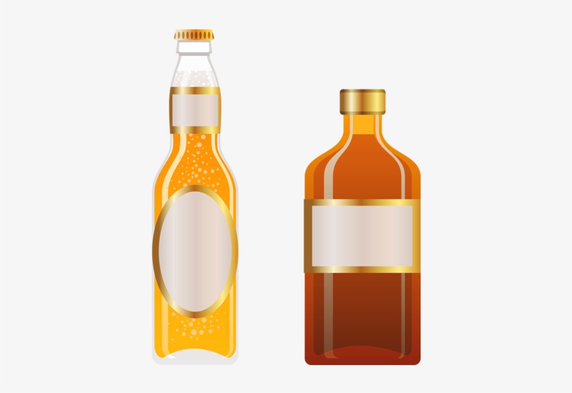 Plastic Bottles Clipart Tea Bottle - Glass Bottle, transparent png download