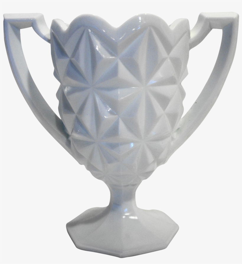 Indiana Glass Monticello Loving Cup Chalice Vase 7 - Wine Glass, transparent png download