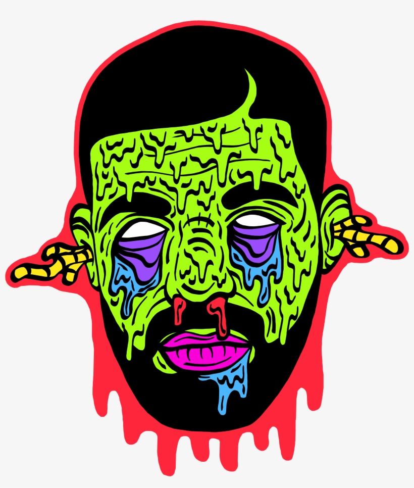 Zombie Drake - Calcomanias Png, transparent png download