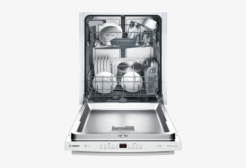 10precision Spray Arms - Bosch 24" Ascenta Series White Built-in Dishwasher, transparent png download