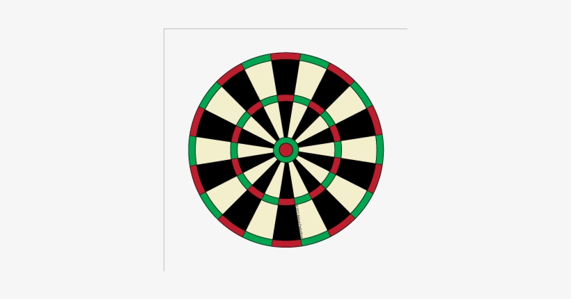 Dart Board Template, transparent png download