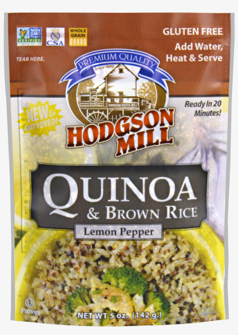 Quinoa & Brown Rice - Hodgson Mill Wheat Gluten, Vital - 6.5 Oz Box, transparent png download