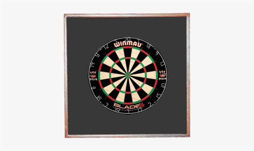Wood Frame With Foam - Winmau Dartboard Surround Plain, transparent png download