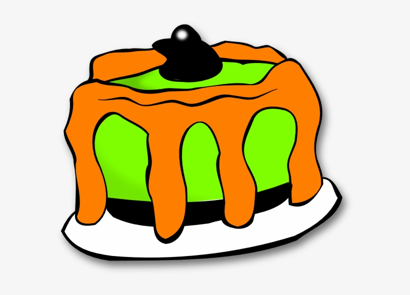 Halloween Clipart Birthday Cake - Cake Clip Art, transparent png download