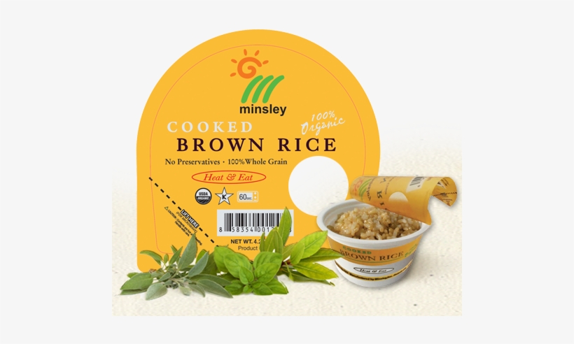 Organic Brown Rice Cup - Cup, transparent png download
