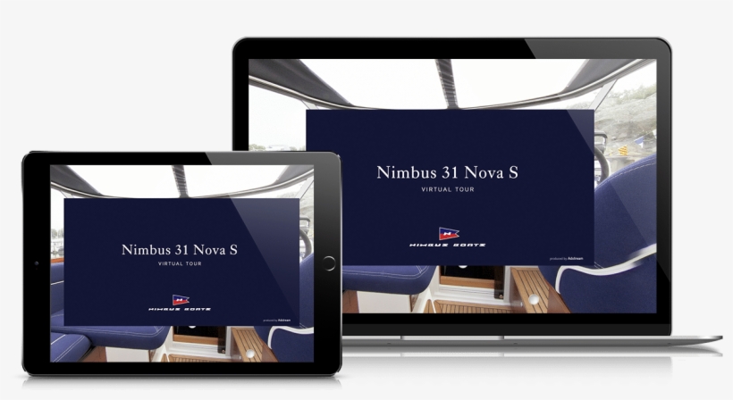 Take A Virtual Tour Of Nimbus Nova 31 S - Flat Panel Display, transparent png download