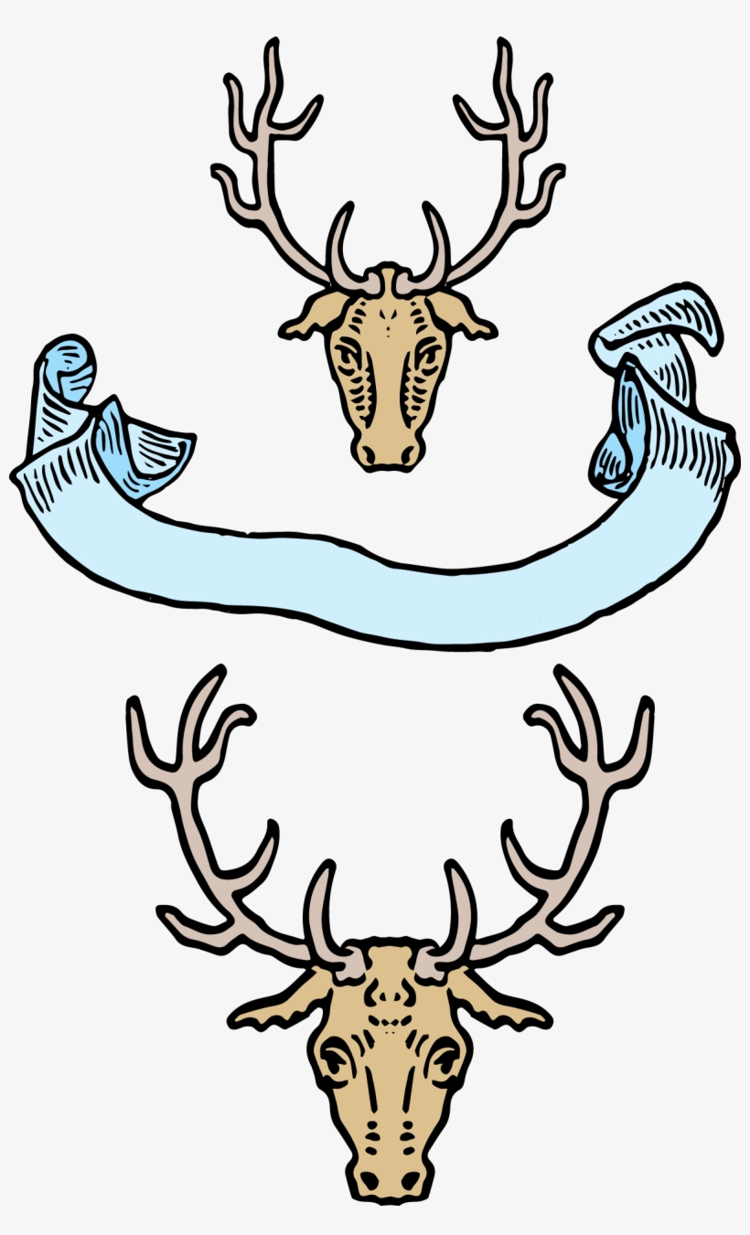 Black White Vintage Deer Western Clipart Image Jpg - Clip Art, transparent png download