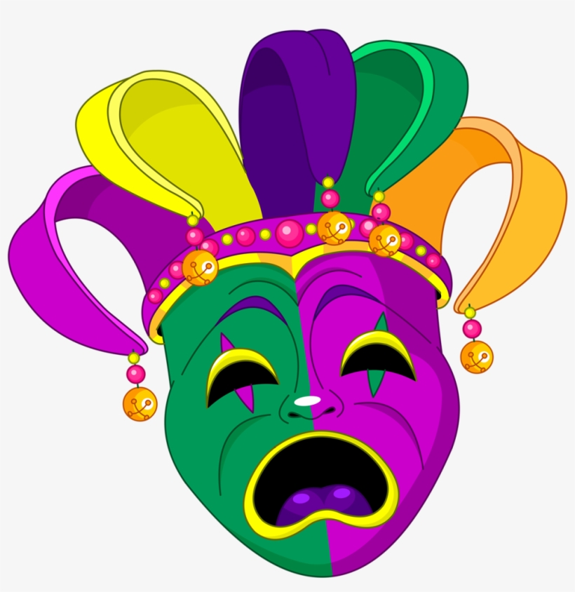 Mardi Gras Clipart February Holiday - Mardi Gras Clipart, transparent png download