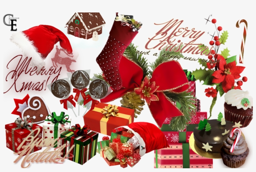 Download Xmas Pack Png Clipart Santa Claus Christmas - Christmas Png Deviantart, transparent png download