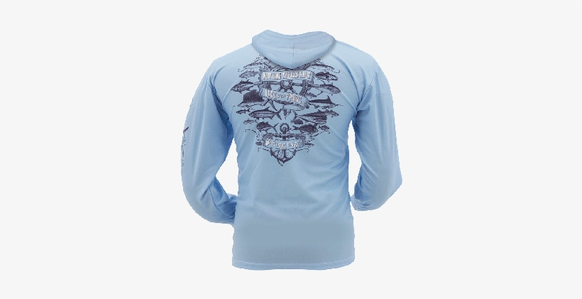 Saltshaker Hooded Performance Shirt - Long-sleeved T-shirt, transparent png download