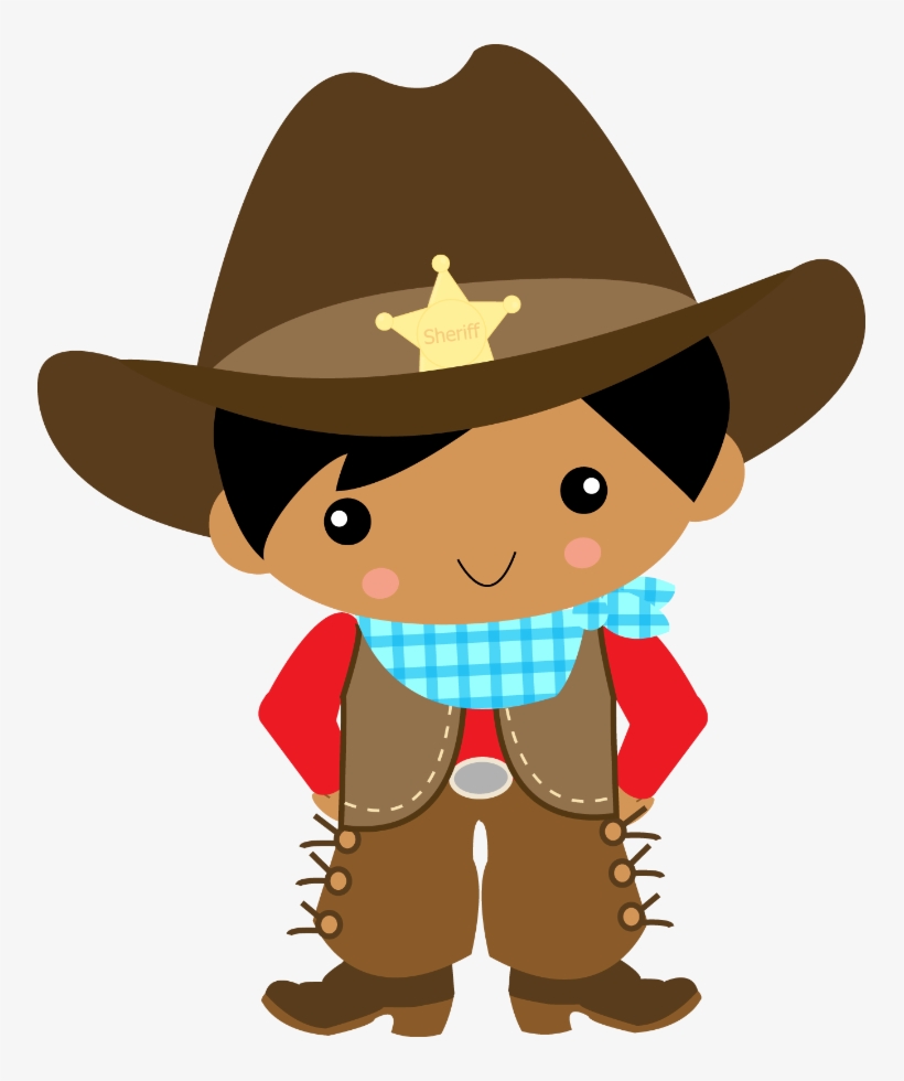 Vaquero Clipart - Cowboy And Cowgirl Clipart, transparent png download