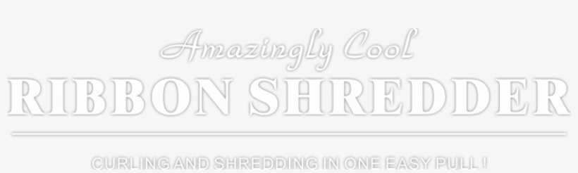 Poly Curling Ribbon Bows Ribbon Shredder And Curler - Ribbon, transparent png download