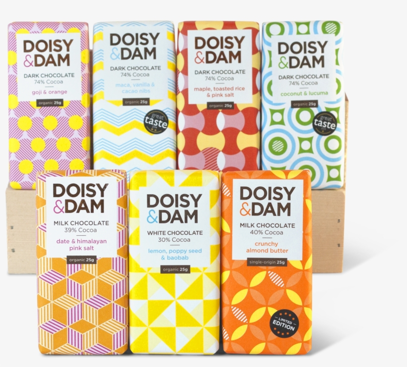 Mini Bar Bundle - Doisy And Dam Chocolate, transparent png download
