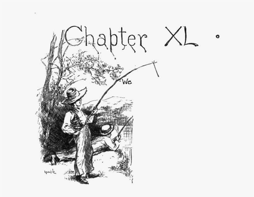 Adventures Of Huckleberry Finn 1885-p339 - Adventures Of Huckleberry Finn, transparent png download