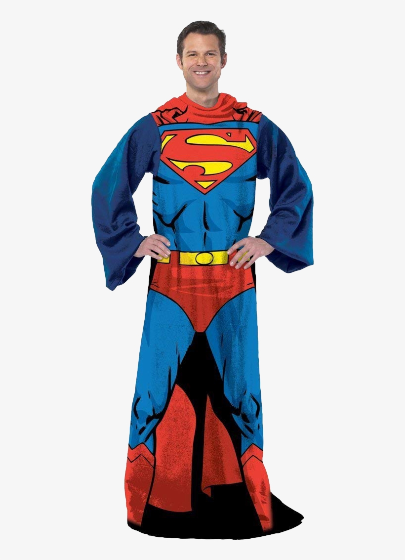 Superman Adult Comfy Throw, transparent png download