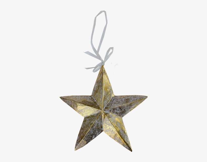 Big Gold Star Ornament - Simbolo De La Guerra Fria, transparent png download