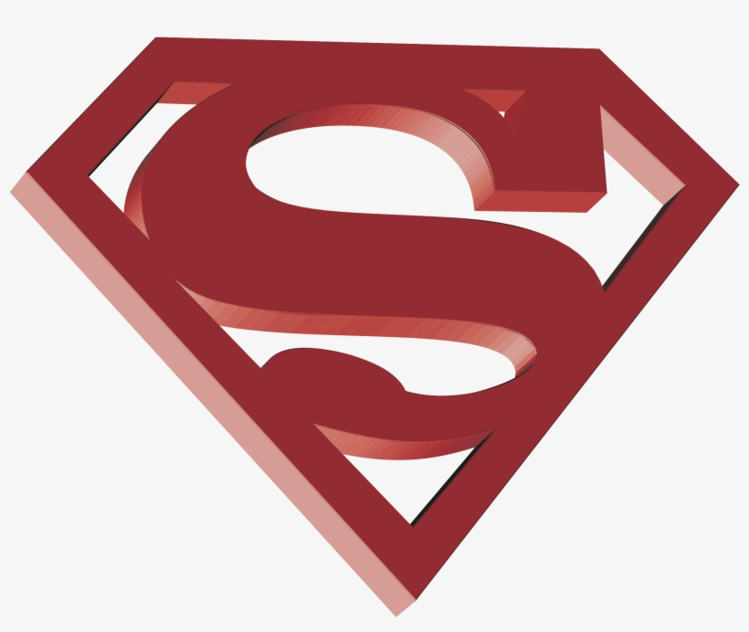 Superman Logo Png Transparent - Simbolo De Super Chica, transparent png download