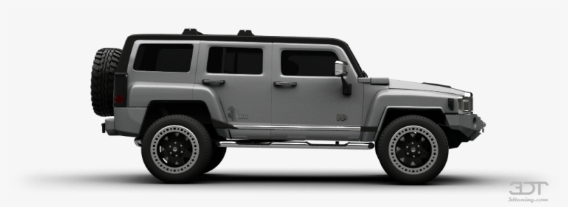 Hummer H3 Suv 2005 Tuning - Hummer H3 Black Png, transparent png download