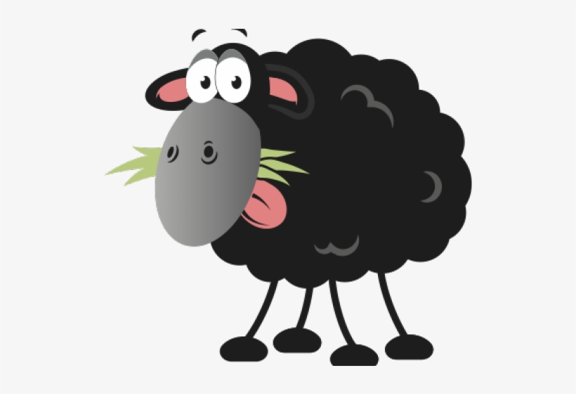 Black Sheep Clipart - Zazzle Schwarze Schafe Iphone 8 Plus/7 Plus Hülle, transparent png download
