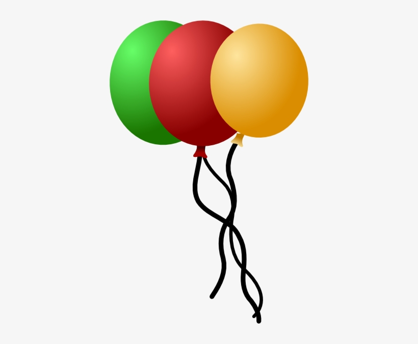 Balloons Svg Clip Arts 390 X 595 Px, transparent png download