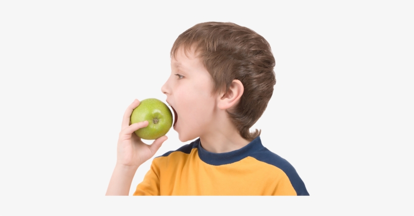 Eat - Boy Eat Apple Png, transparent png download