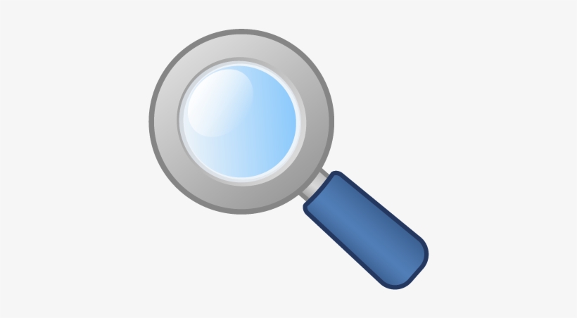 Magnifying Glass Png White Magnifyingglass - Magnifying Glass, transparent png download