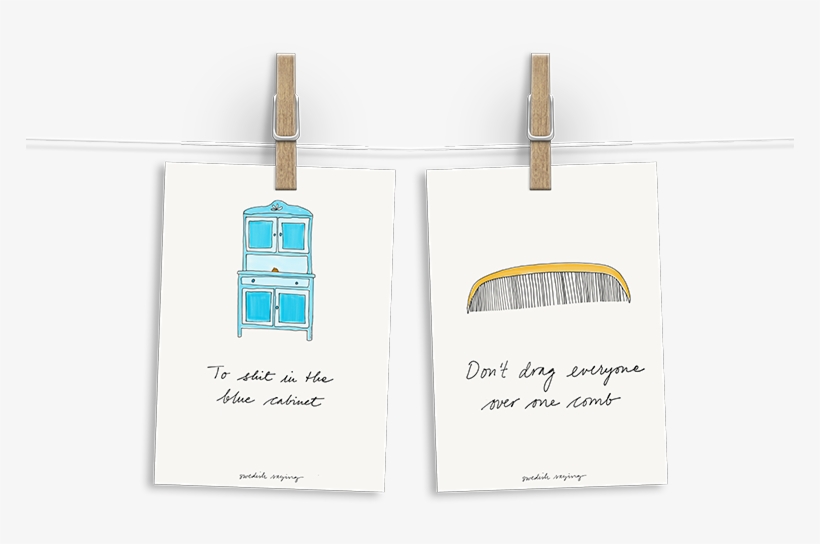 Swedish Sayings - Poster, transparent png download