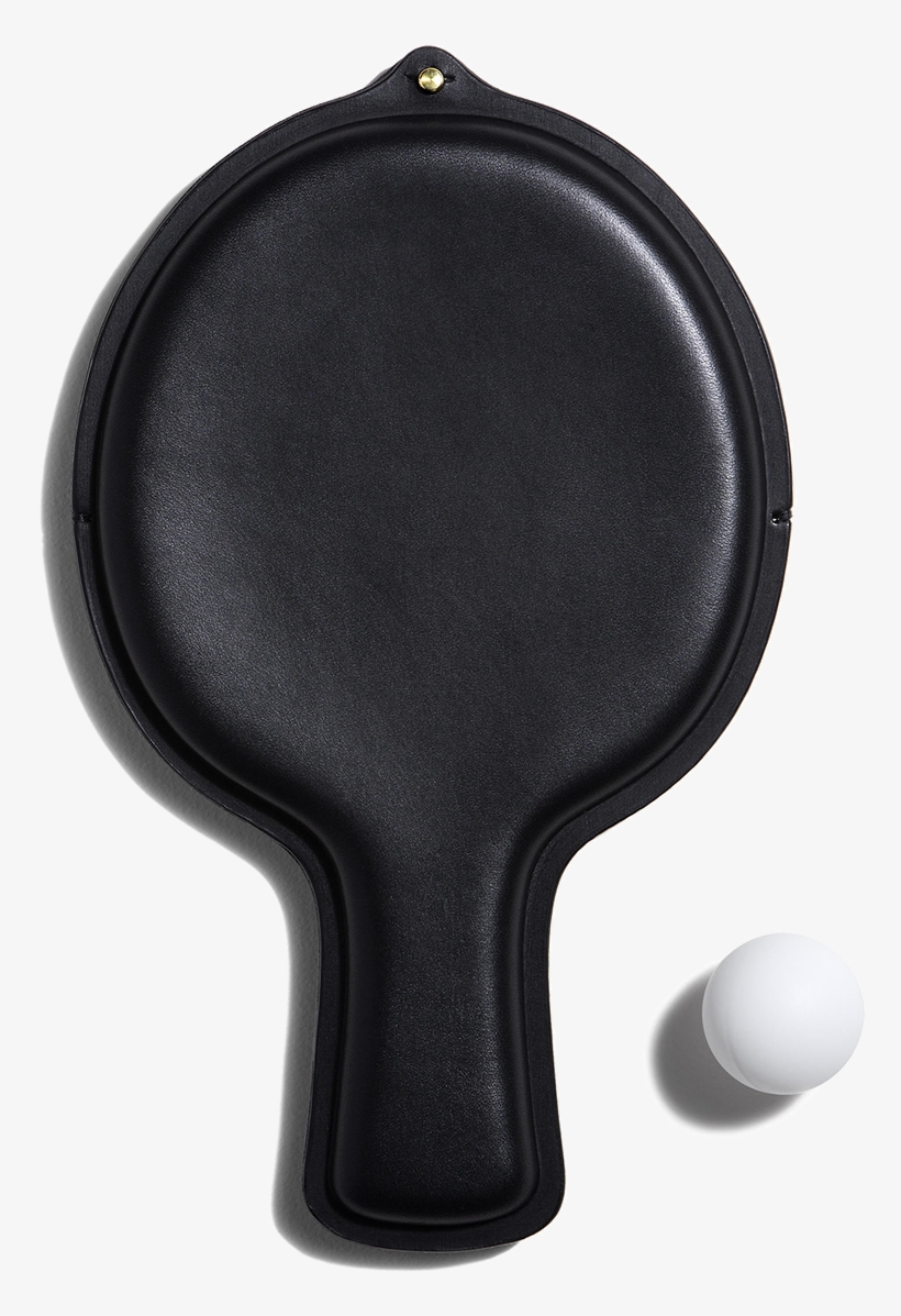 Leather Ping Pong Paddle Case-0 - Table Tennis, transparent png download