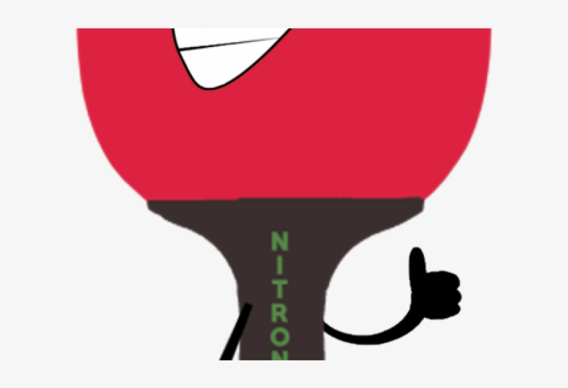 Ping Pong Clipart Racket - Table Tennis, transparent png download